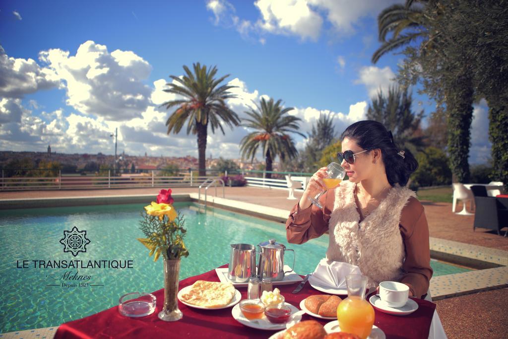 Hotel Transatlantique Meknès Eksteriør billede