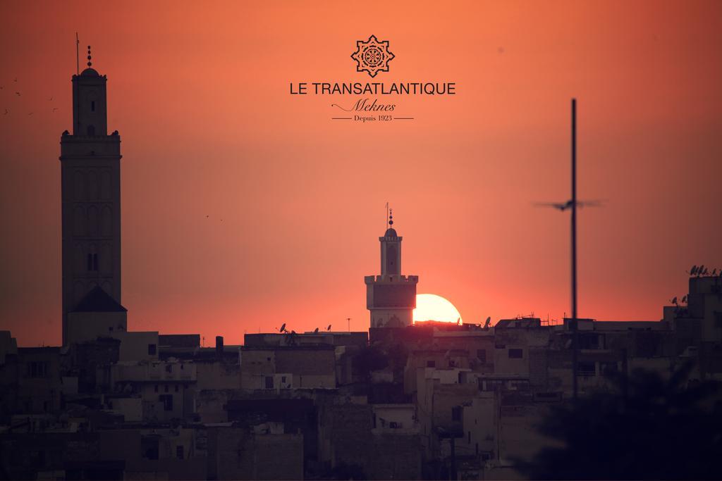 Hotel Transatlantique Meknès Eksteriør billede