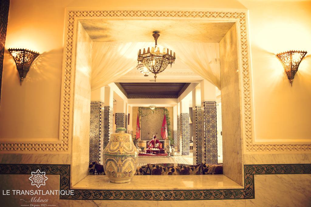 Hotel Transatlantique Meknès Eksteriør billede