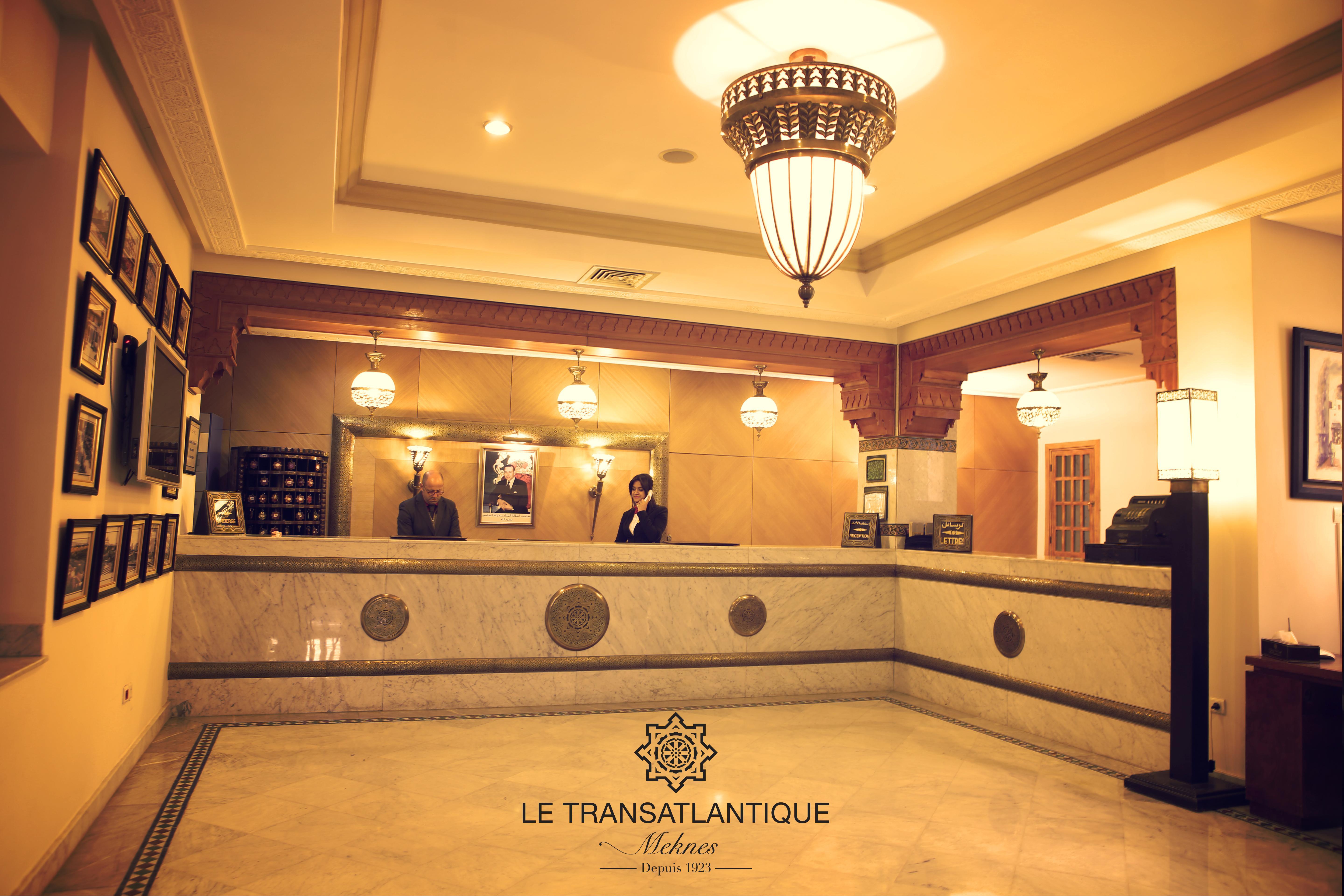 Hotel Transatlantique Meknès Eksteriør billede