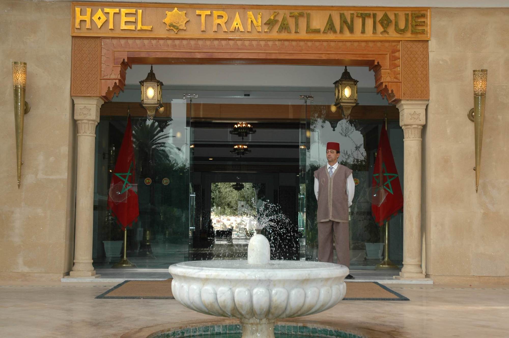 Hotel Transatlantique Meknès Eksteriør billede